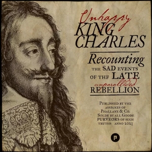 Unhappy King Charles (slightly damaged box)