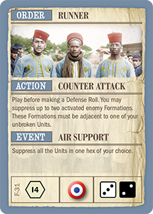 French Fate Card
