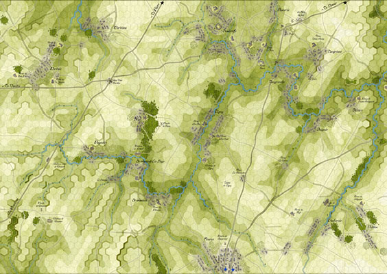 Carte Last Eagles : Ligny 1815